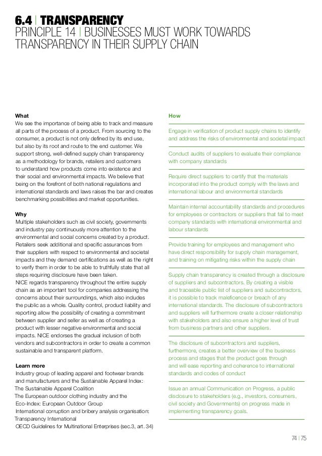 Code of ethics for fashion industry 91 Code of ethics for fashion industry 32